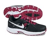 NIKE Dart 9 Junior Laufschuhe, Schwarz/WeiÃ?/Rot, 35.5