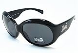 DOLCE & GABBANA D&G 8045B 8045-B Black 501/87 Sunglasses