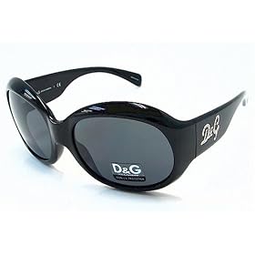 DOLCE and GABBANA D&G 8045B 8045-B Black 501 87 Sunglasses