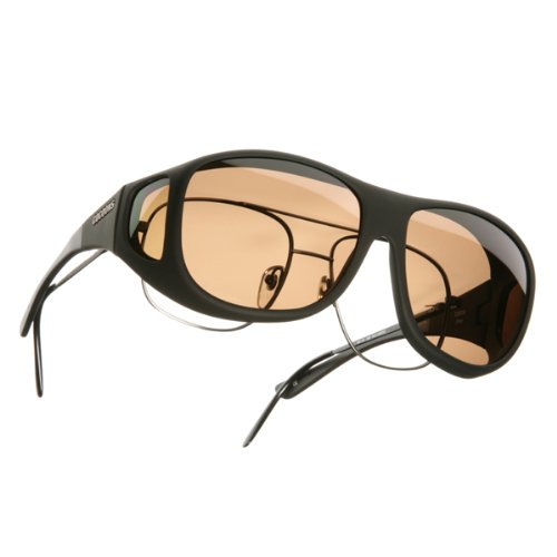Cocoons Photochromic Polarized Sunglasses: Fit Over Prescription Eyewear - Size: Pilot L