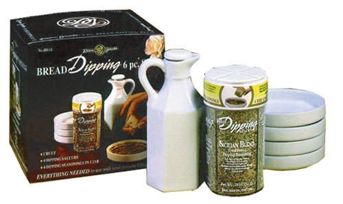 Dean Jacobs Boxed 6-piece Bread Dipping Set, 4.0-Ounce Box by Dean Jacobs