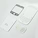 Original Genuine OEM Brand New BlackBerry Curve 8520 8530 White Full Housing Faceplate Fascia Plate Panel Cover Case Repair Replace Replacement+Keyboard Keypad Key Keys Button Buttons+Lens+Chassis+Tools thumb