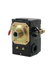 Home Improvement: 85-115PSI NPT 1/4 Air Compressor Adjustable Pressure Switch Valve - Amico