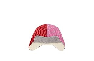 Marc by Marc Jacobs Gorro Lana Slash Chevron (Rojo / Gris / Rosa)
