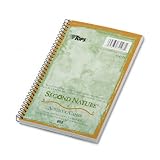 1-Subject Wirebound Narrow Ruled Notebook, 3-Hole Punched, 8