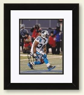 Deangelo Williams Autographed Carolina Panthers 8x10 photo - Custom Framed