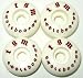 Skateboard WHEELS 52mm White TGM