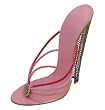 Flip Flop Cellphone Holder / Earrings / Organizer - Metal Shoe - Pink