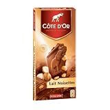 Cote D'Or Milk w/hazelnuts 200 g.