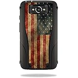 Mightyskins Protective Vinyl Skin Decal Cover for Otterbox Defender Motorola Droid Turbo Case cover wrap sticker skins Vintage Flag