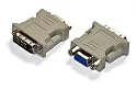 CM3&reg; DVI Adapter (DVI zu VGA) Digital auf Analog Adapter f&uuml;r Grafikkarten, Beamer, und Monitore TFT (Crt) DVI-I 24+5 zu VGA Stecker