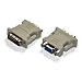 DVI Adapter (DVI zu VGA) Digital auf Analog Adapter f�r Grafikkarten, Beamer, und Monitore TFT (Crt) DVI-I 24+5 zu VGA Stecker
