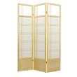 Kumo Classic Shoji Room Divider in Natural Number of Panels: 3