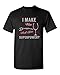 I Make Wine Disappear What's Your Superpower? Funny Adult DT T-Shirt Tee