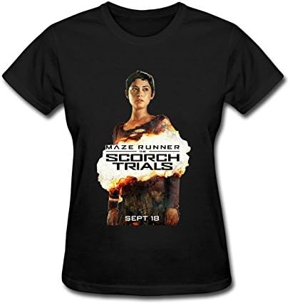 TOPT Women's Maze Runner Scorch Trials Poster T-Shirt Black M