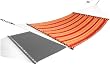 Strathwood Basics Quilted Fabric Hammock, Red Stripe