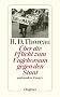 �ber die Pflicht zum Ungehorsam gegen den Staat und andere Essays