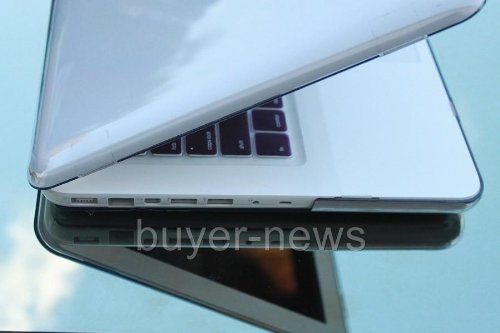 GRAY METALLIC Crystal Hard Case for Macbook White 13