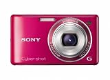 Sony DSCW380R Cyber-shot Digital Camera - Red (14.1 MP, 5x Optical Zoom) 2.7 inch LCD