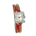 Women's Tokyo Bay Medusa Double Wrap Watch - Red