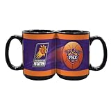 NBA Phoenix Suns 2 Pack 15oz Black SportsBall Mug