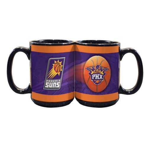 NBA Phoenix Suns 2 Pack 15oz Black SportsBall Mug