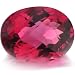 Pink Tourmaline 14x12 MM Oval Checkerboard Cut: 8.92 Carats