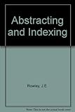 Abstracting and indexing