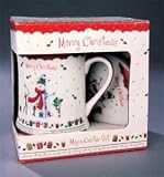 Kitchen & Housewares : Christmas Gift Boxed Mug and Coaster Set