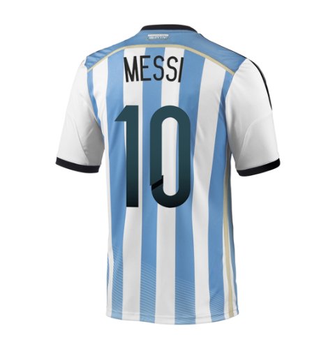 Adidas MESSI #10 Argentina Home Jersey World Cup 2014