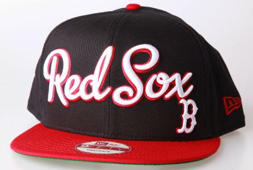 Don't miss New Era 9Fifty Boston Red Sox Swash Script Snapback Cap