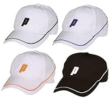 Prince Gold & Silver Collection Men's Court Hat - Available in Various Color Combinations