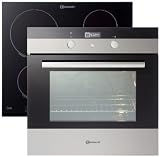 Bauknecht BAKO 7600 PT Herdset / bestehend aus BLVE 7103 IN und ETI 6646 IN: Klasse A / Multi-8 / Uhr / 3fach Backauszug / ProTouch / Kochfeld 60 cm / Induktion