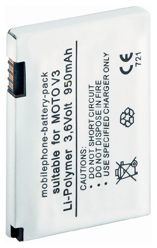 Wentronic 78889 Ersatzakku f&uuml;r Motorola V3 RAZ/ U6PE (950 mAh) Preisvergleich