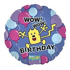 Wow Wow Wubbzy 18" Mylar Balloon