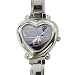 Limited Edition Violano Italian Charm Heart Watch Terrier Pirate Dog