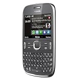 Nokia Asha 302 Gray Unlocked Smartphone - 3G 850/900/1900/2100 - U.S. Version with Warranty