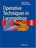 Operative Techniques in Laryngology