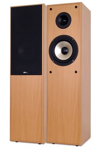 DK digital LS-180 2 Wege Standlautsprecher in Buche