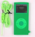 IPod Nano 2nd Generation Silicone Case Cover Skin w/ Screen Protector - (Green)