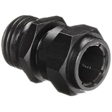 Brown & Sharpe 599-8940 Collet Clamp for Dial Indicators, 3/8-32 Mounting Thread, 1/4" Hole Dia.