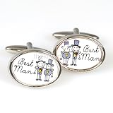 41z7cH9eiSL. SL160  Wedding cufflinks best man