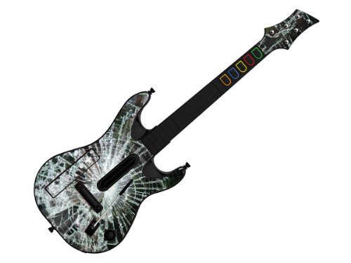 Decorative Skin fits Guitar Hero 5 for Wii (GUITAR NOT INCLUDED), Item No.GTW0996-15
