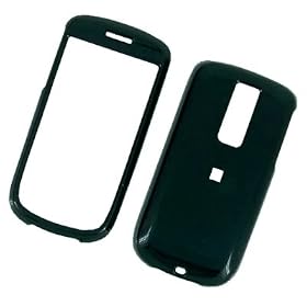 HTC myTouch 3G / Magic / G2 Google Phone T-Mobile Snap On Protector Hard Case Solid Cover Shiny Black