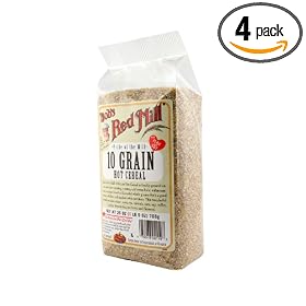 Bob's Red Mill Cereal 10 Grain, 25-Ounce (Pack of 4)
