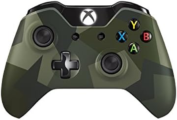 Elite Professional Modded Gaming Controller Xbox One & PC In Custom * ARMED FORCES CAMO SHELL* Combine Rapid Fire With Other Modes Like Auto Aim, Quick Scope, Akimbo, Drop Shot And Also Has Burst Fire Modes This Gives You The Best Configuration For Your Specific Playing Style It Works With Cod Advanced Warfare, Cod Ghosts,Titanfall, Battlefield 4, Halo And Many More