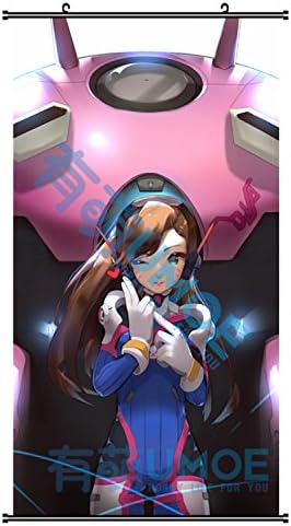UMOE Japanese Anime Cartoon Character Overwatch Fabric Wall Scroll Poster Home Decor £¨23.6 X 44 Inches £©610