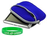 Neoprene Sleeve Case (Dark Blue) for Garmin nüvi 670 4.3-Inch GPS Navigator