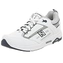New Balance Men's MW844 Walking Shoe,White/Navy,7 D