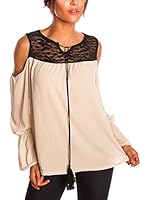 Glamour Paris Blusa (Beige)